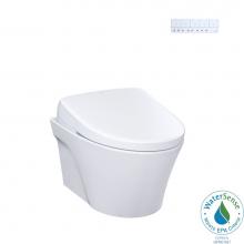 Toto CWT4264736CMFGA#MS - TOTO WASHLET plus AP Wall-Hung Elongated Toilet with S7A Contemporary Bidet Seat and DuoFit In-Wal