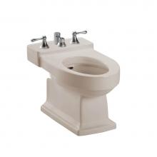 Toto BT930B#12 - Lloyd® Deck Mount Vertical Spray Flushing Rim Bidet, Cotton White