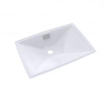 Toto LT931#01 - Toto® Lloyd® Rectangular Undermount Bathroom Sink, Cotton White