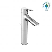 Toto TLS01304U#CP - Toto®  Lb Series 1.2 Gpm Single Handle Bathroom Faucet For Semi-Vessel Sink With Drain Assemb