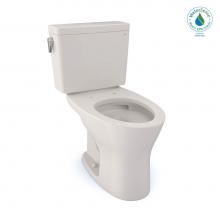 Toto CST746CEMG#11 - Drake® Two-Piece Elongated Dual Flush 1.28 and 0.8 GPF DYNAMAX TORNADO FLUSH® Toilet wit