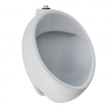 Toto UT105UG#01 - Wall-Mount ADA Compliant 0.125 GPF Urinal with Top Spud Inlet and CEFIONTECT® Glaze, Cotton W