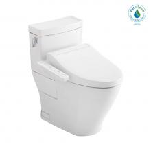 Toto MW6243074CEFG#01 - Toto®Washlet+® Legato One-Piece Elongated 1.28 Gpf Toilet And Washlet C2 Bidet Seat, Cot