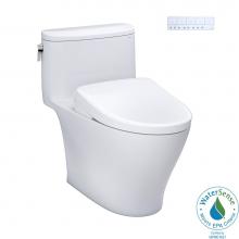 Toto MW6424736CUFG#01 - TOTO WASHLET plus Nexus 1G One-Piece Elongated 1.0 GPF Toilet with S7A Contemporary Bidet Seat, Co