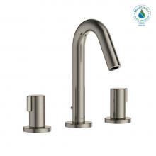 Toto TLG11201U#PN - GF Series 1.2 GPM Two Handle Widespread Bathroom Sink Faucet with Drain Assembly, Polished Nickel