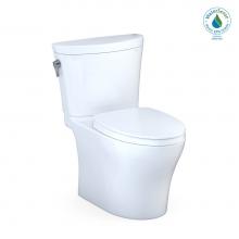 Toto MS448124CUMFG#01 - Aquia IV® 1G® Arc Two-Piece Elongated Dual Flush 1.0 and 0.8 GPF Universal Height Toilet