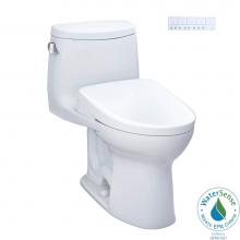 Toto MW6044726CEFG#01 - TOTO WASHLET plus UltraMax II One-Piece Elongated 1.28 GPF Toilet and WASHLET plus S7 Contemporary