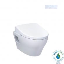 Toto CWT4284736CMFGA#MS - TOTO WASHLET plus EP Wall-Hung Elongated Toilet with S7A Contemporary Bidet Seat and DuoFit In-Wal