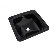 Toto LT491#51 - Toto® Connelly™ Square Undermount Bathroom Sink, Ebony
