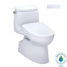 Toto MW6144726CUFG#01 - TOTO WASHLET plus Carlyle II 1G One-Piece Elongated 1.0 GPF Toilet and WASHLET plus S7 Contemporar