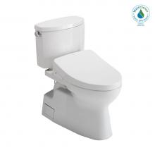 Toto MW4743046CEFGA#01 - Toto® Washlet+® Vespin® II Two-Piece Elongated 1.28 Gpf Toilet With Auto Flush Wash