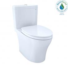 Toto MS446124CUMG#01 - TOTO Aquia IV 1G WASHLET+ Two-Piece Elongated Dual Flush 1.0 and 0.8 GPF Toilet with CEFIONTECT, C