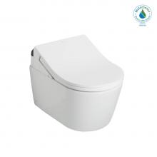 Toto CWT4474047CMFGA#MS - Toto® Washlet®+ Rp Wall-Hung D-Shape Toilet With Rx Bidet Seat And Duofit® In-Wall