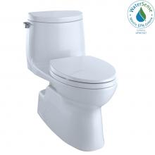 Toto MS614114CUFG#01 - Carlyle® II 1G® One-Piece Elongated 1.0 GPF Universal Height Skirted Toilet with CEFIONT