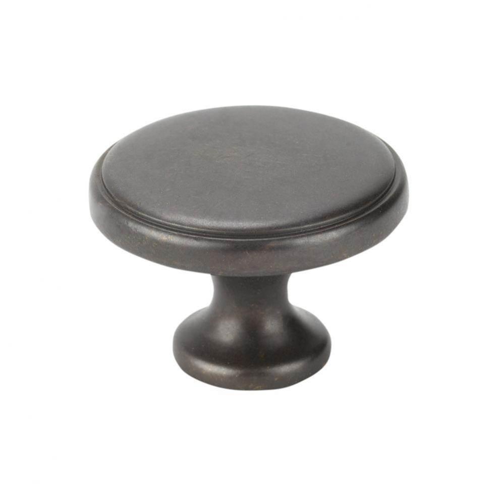 Round Transitional Knob Dark Bronze