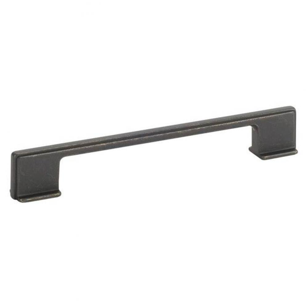 Thin Square Cabinet Pull Handle Dark Bronze 128mm or 160mm