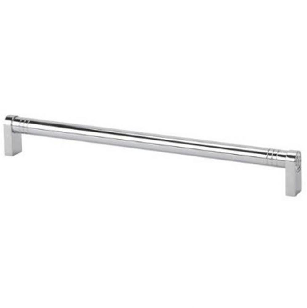 Round Appliance Pull Bright Chrome 320mm