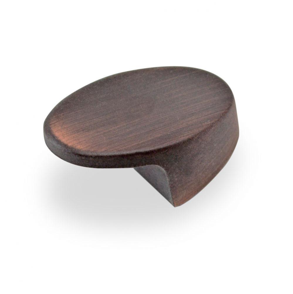 Oval Knob, Venetian Bronze