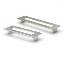 Topex 8-1070019234 - Large Rectangular Pull With Hole 192mm Polished Satin Nickel