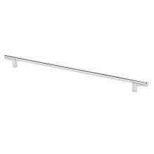 Topex 8-112103204040 - Thin Round Bar Cabinet Pull Handle Bright Chrome 320mm