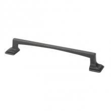 Topex 9-1335012827 - Thin Square Transitional Cabinet Pull Dark Bronze 128mm