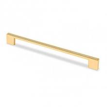 Topex M3805.224256ORZSWA - Rectangular Pull Gold With Swarovski Crystals