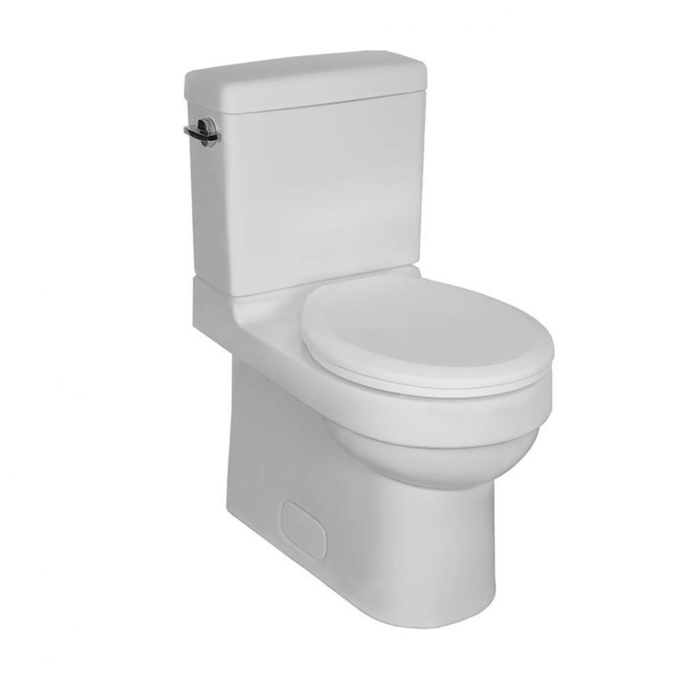 Architectura Siphonic-WC - Round Front 14 3/8'' x 25 1/4'' (365 x 640 mm)