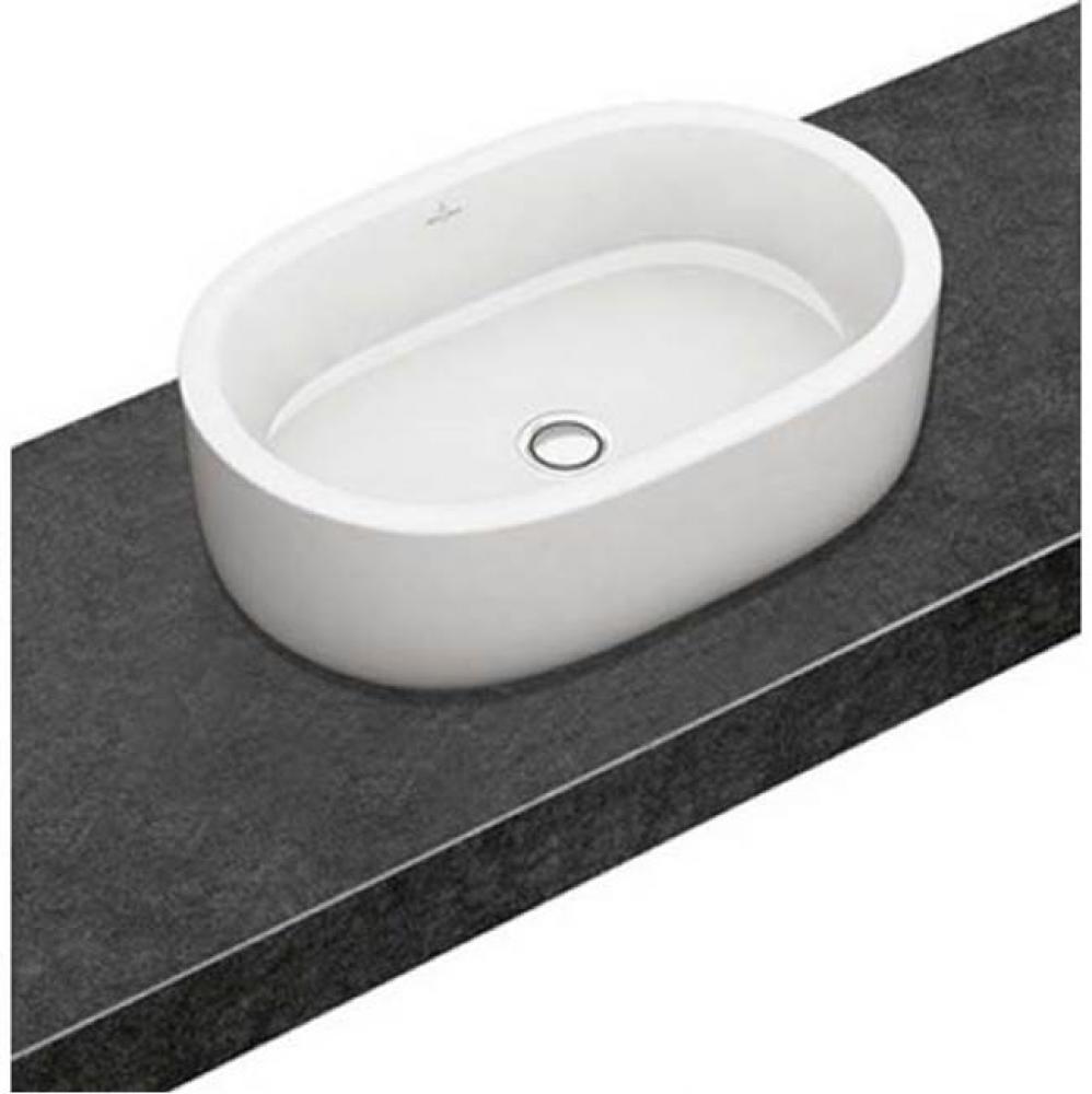 Architectura Surface-mounted washbasin 23 5/8'' x 15 3/4'' (600 x 400 mm)