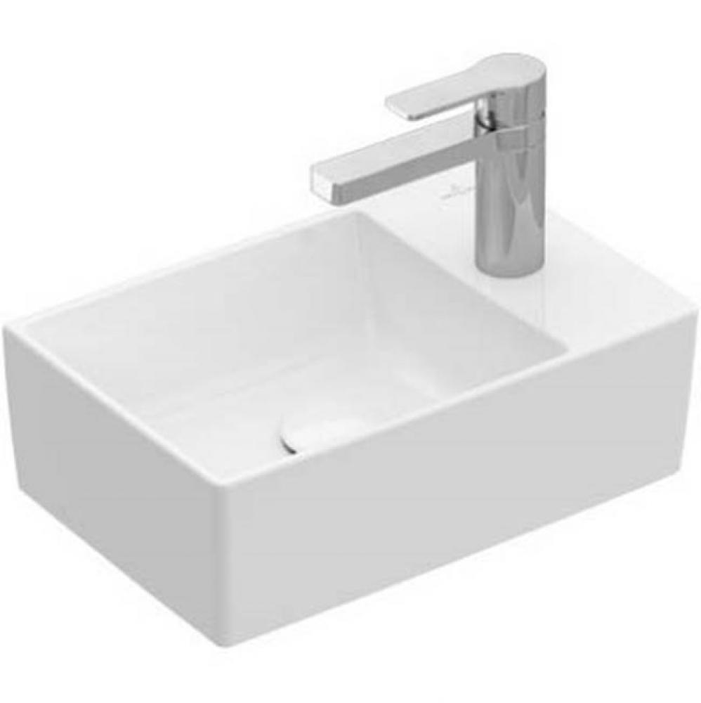 Memento 2.0 Handwashbasin 15 3/4'' x 10 1/4'' (400 x 260 mm) ground single hol