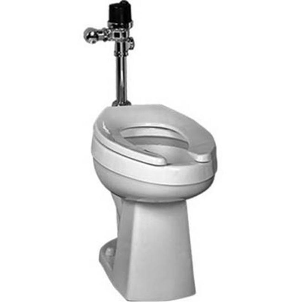 Floor-standing commercial WC for flushometer