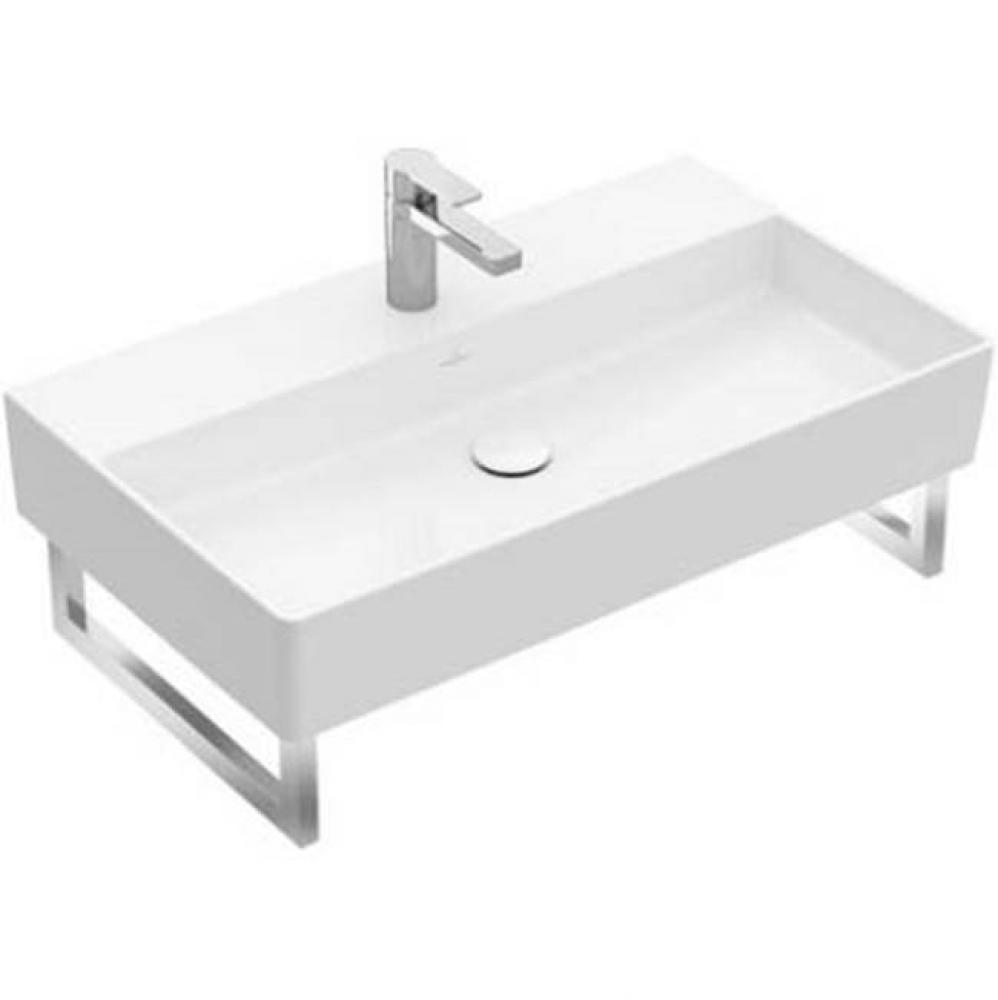 Memento 2.0 Washbasin 31 1/2'' x 18 1/2'' (800 x 470 mm) 8'' wide sp