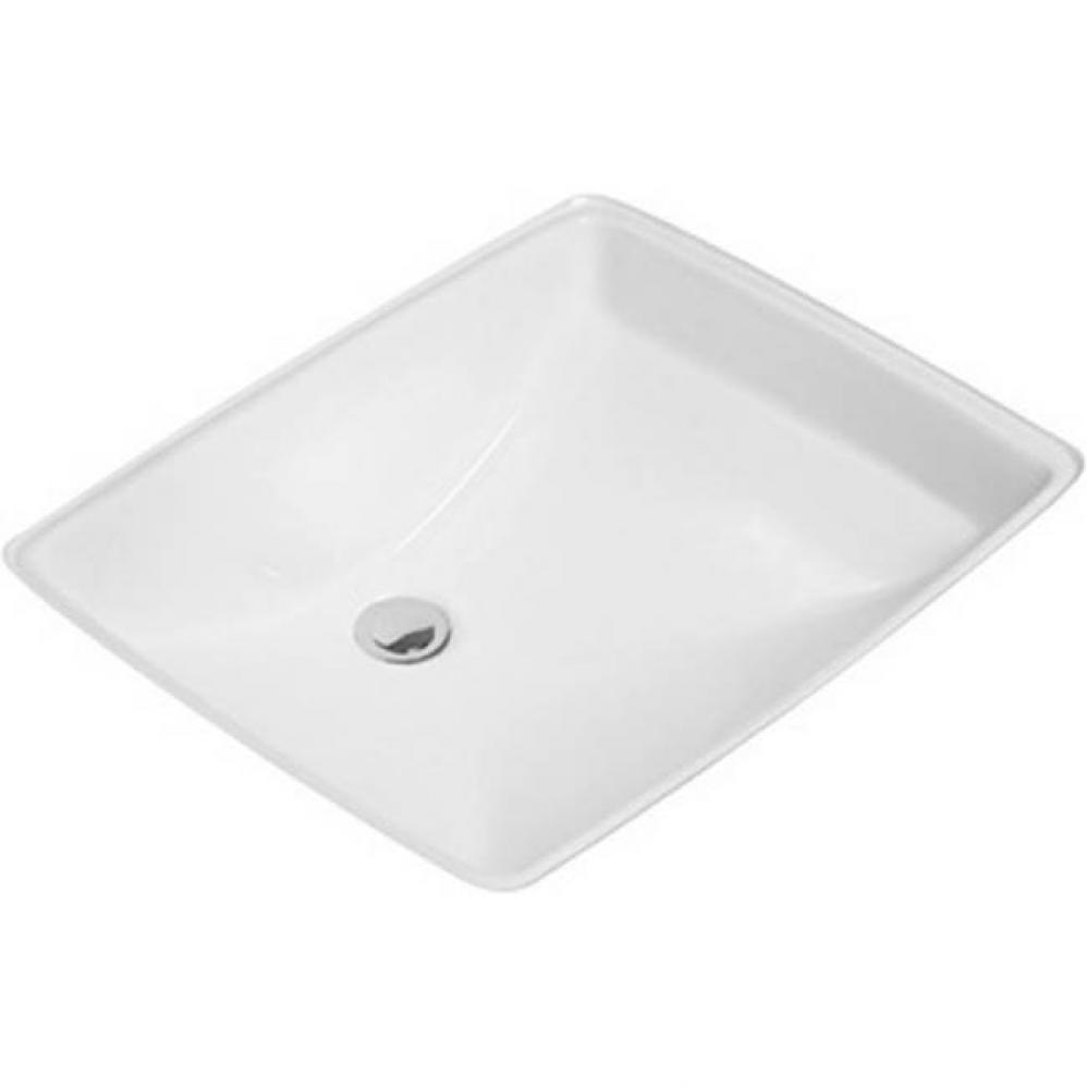 Strada Undercounter washbasin 17'' x 13 1/4'' (432 x 337 mm)