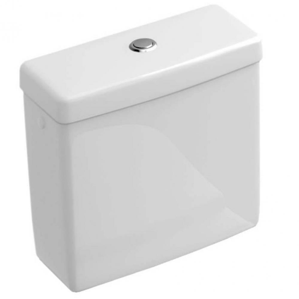 Subway Cistern with flushing mechanism with DUO water-saving button