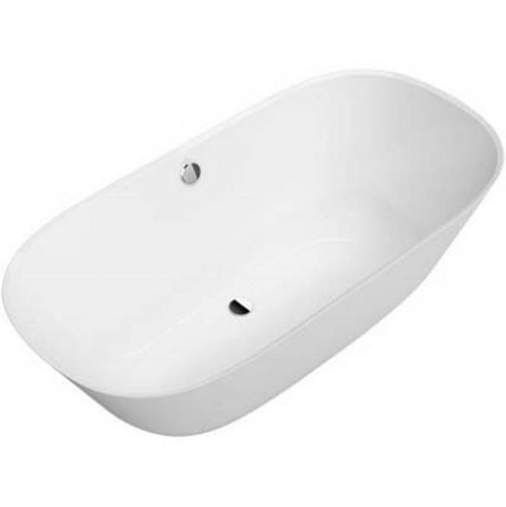 Theano, free-standing tub, 68 7/8'' x 31 1/2'' with overflow hole