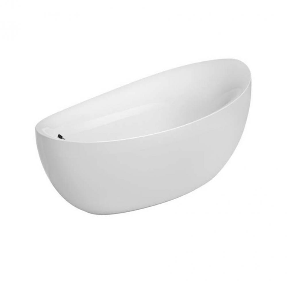 Aveo, free-standing tub, 74 3/4'' x 37 3/8''