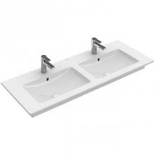 Villeroy and Boch 4111UA01 - Venticello Double Washbasin 51 1/8'' x 19 5/8'' (1300 x 500 mm)