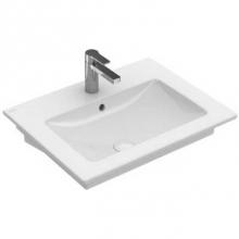 Villeroy and Boch 4124U1R1 - Venticello Washbasin 23 5/8'' x 19 5/8'' (600 x 500 mm)