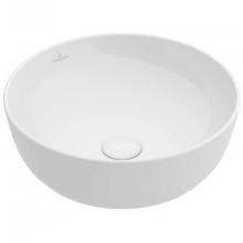 Villeroy and Boch 4179U4R1 - Artis Surface-mounted washbasin 16 7/8'' x 16 7/8'' (430 x 430 mm)