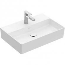 Villeroy and Boch 4A22UP01 - Memento 2.0 Washbasin 23 5/8'' x 16 1/2'' (600 x 420 mm) ground 8''