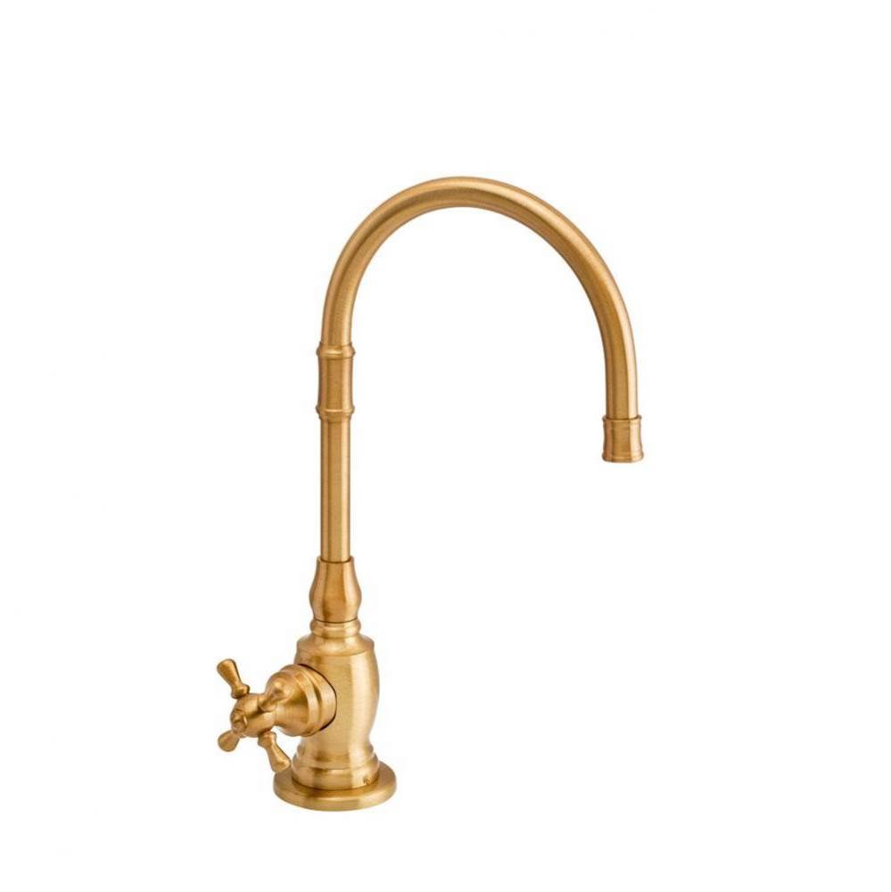Waterstone Pembroke Cold Only Filtration Faucet - Cross Handle
