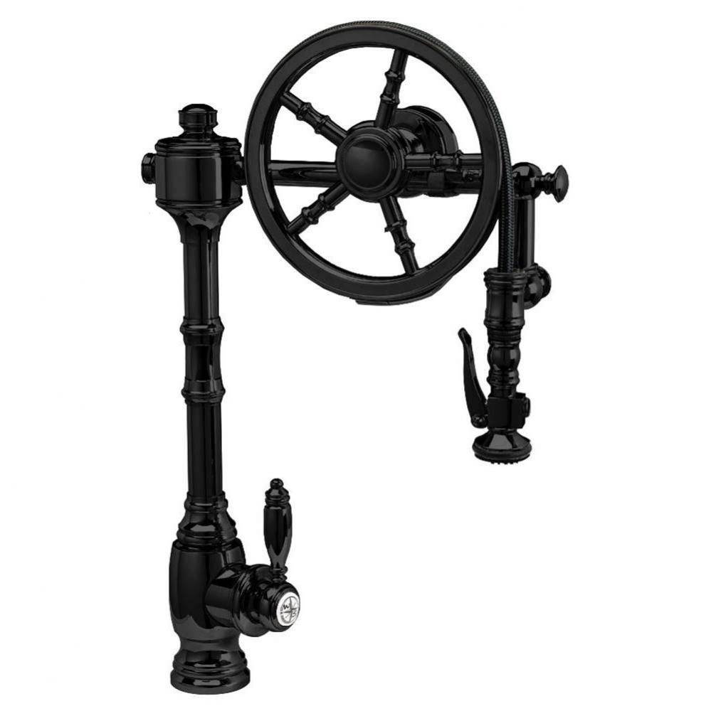 Traditional Wheel Pulldown Faucet