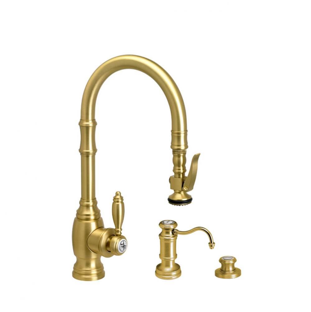 Waterstone Traditional Prep Size PLP Pulldown Faucet - 3pc. Suite