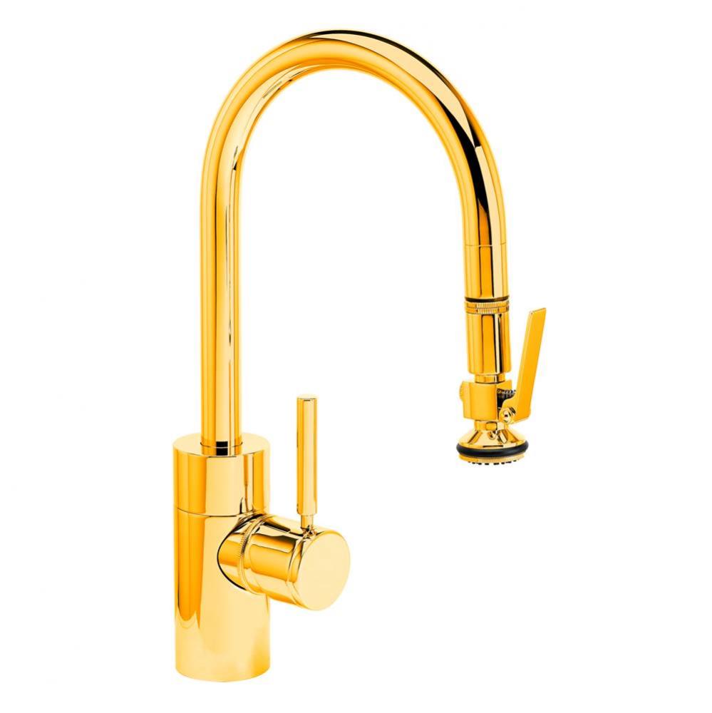 Waterstone Contemporary Prep Size PLP Pulldown Faucet - Lever Sprayer