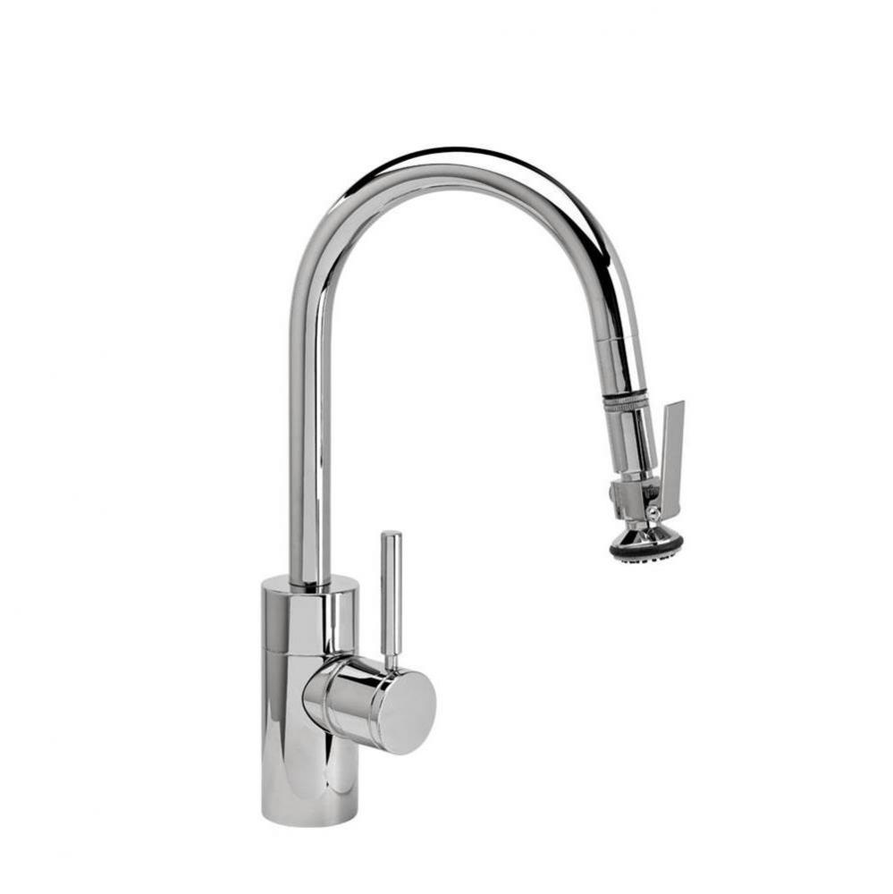 Waterstone Contemporary Prep Size PLP Pulldown Faucet - Lever Sprayer