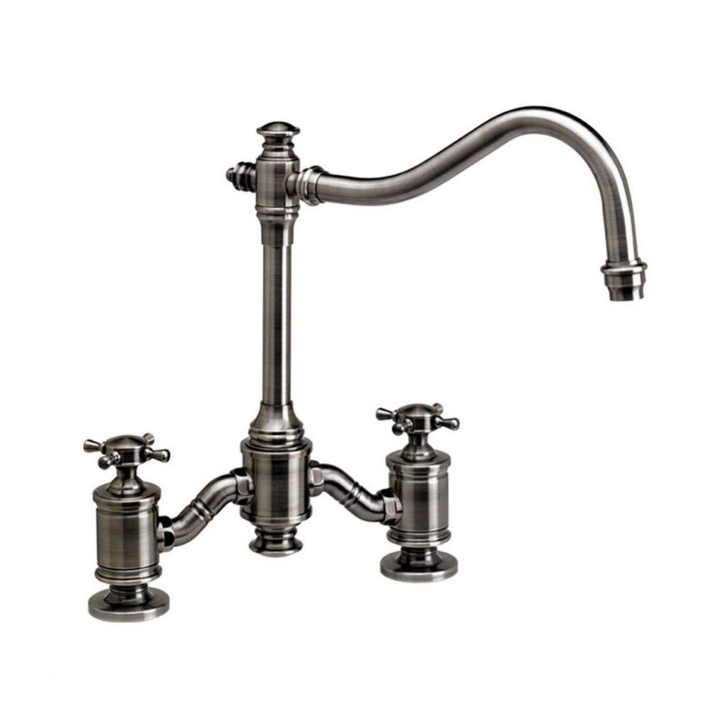 Waterstone Annapolis Bridge Faucet - Cross Handles