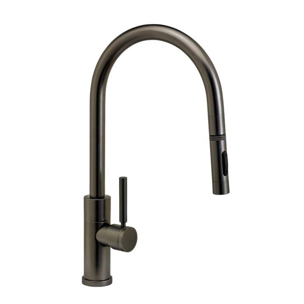 Waterstone Modern PLP Pulldown Faucet - Toggle Sprayer - Angled Spout - 4pc. Suite