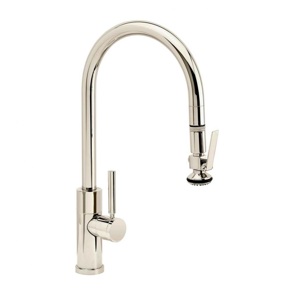 Waterstone Modern PLP Pulldown Faucet - Lever Sprayer
