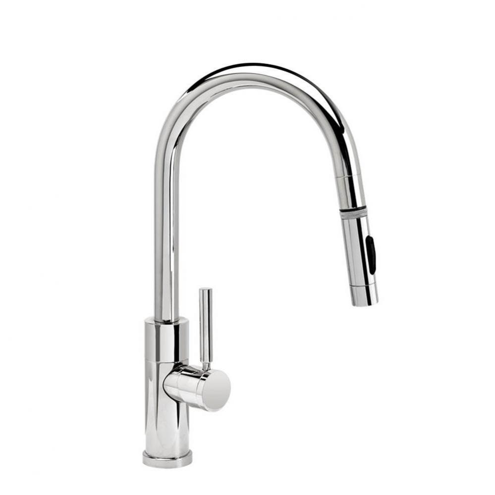 Waterstone Modern Prep Size PLP Pulldown Faucet - Toggle Sprayer - Angled Spout