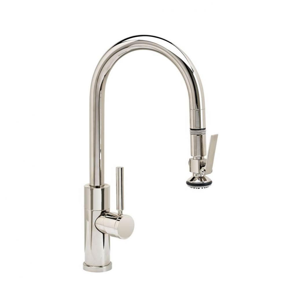 Waterstone Modern Prep Size PLP Pulldown Faucet - Lever Sprayer