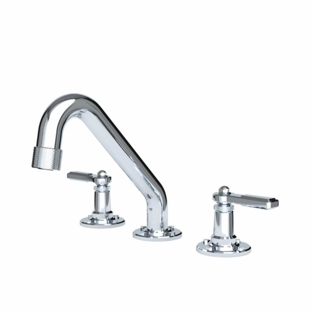 Argonaut Widespread Lavatory Faucet, Lever Handles Chrome